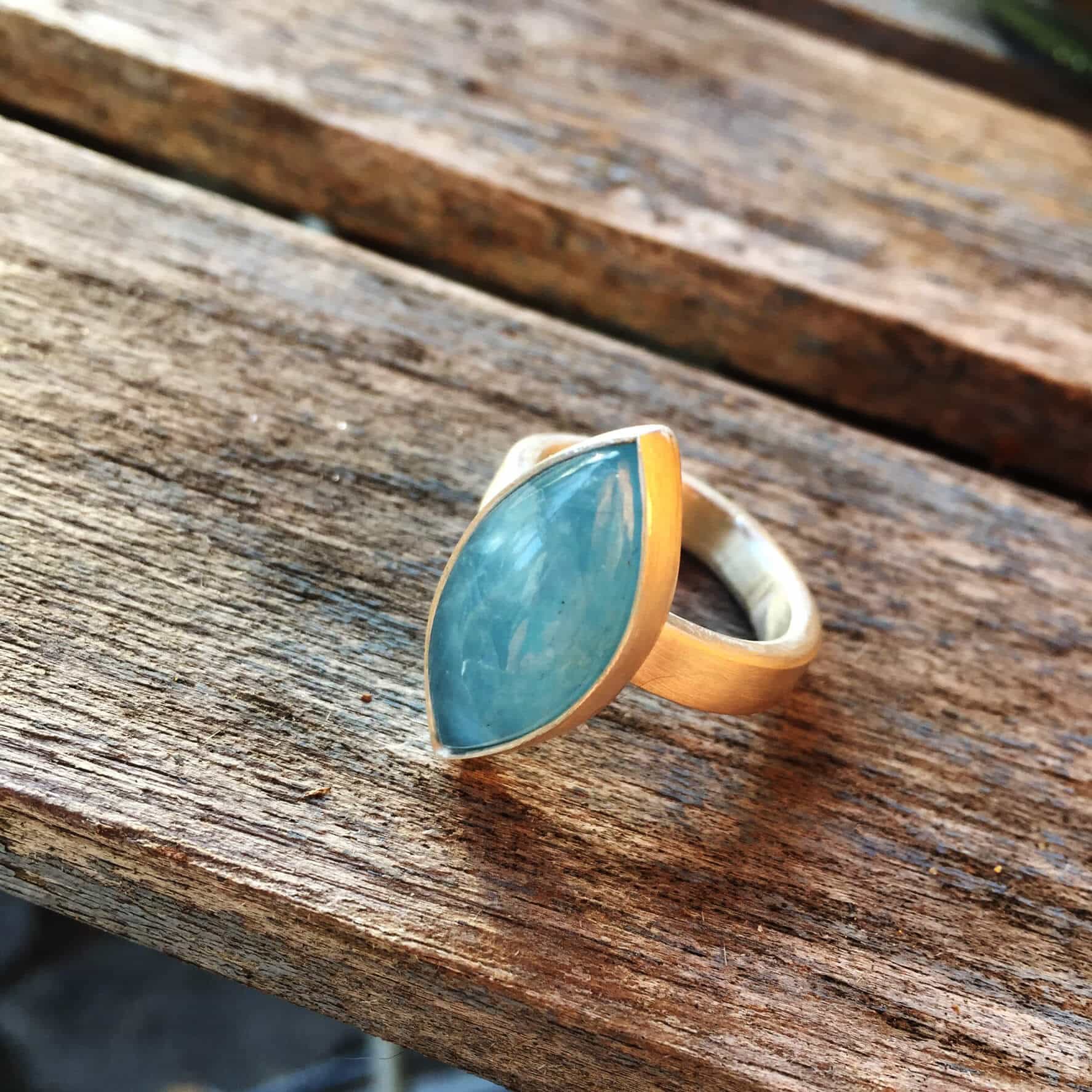 Aquamarinring Nr.2 – Bild 5