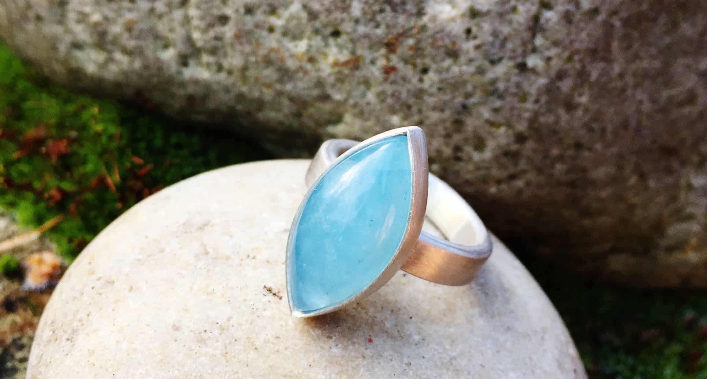 Aquamarinring Nr.2