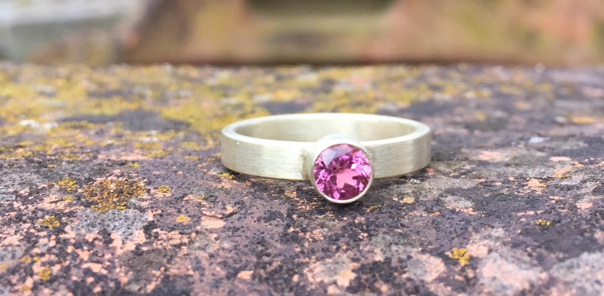 Goldring mit Turmalin – Bild 4